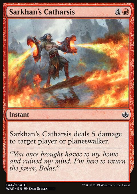 Sarkhan's Catharsis